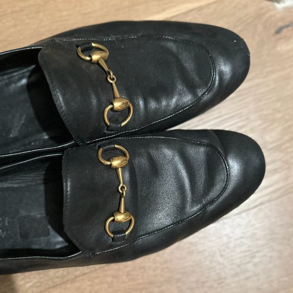 Gucci Men\'s Leather Jordaan Loafer 9.5 main image 3